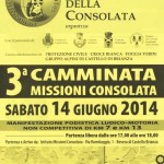 volantino camminata missioni consolata 2014