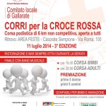 volantino corri per la croce rossa casorate sempione luglio 2014