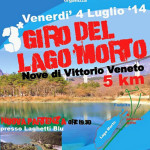 volantino corsa giro lago Morto 2014