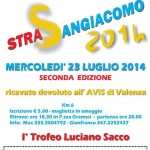 volantino corsa strasangiacomo 2014