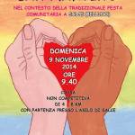 volantino passeggiata di san martino 2014 a salce belluno