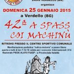 volantino corsa a spass coi machinu 2015 verdello
