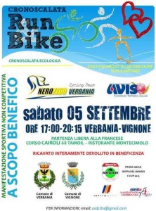 volantino cronoscalata run e bike 2015 verbania