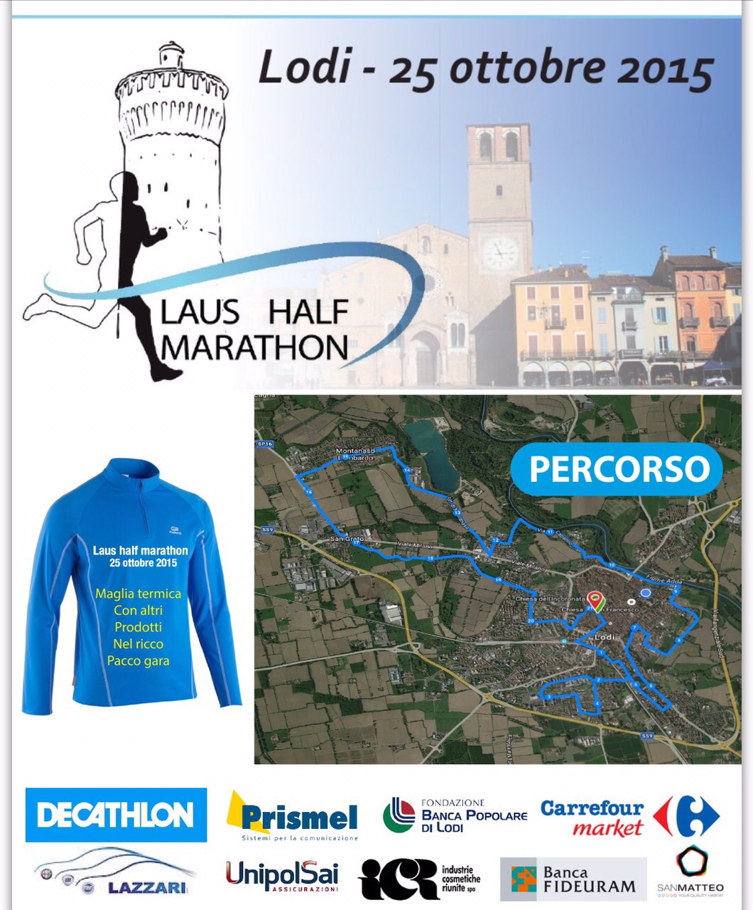 Volantino Laus Half Marathon