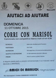 volantino corri con marisol ottobre 2015