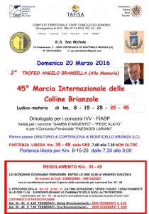 marcia delle colline brianzole 2016