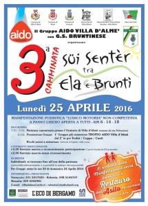 volantino fronte camminata 2016 villa d'alme