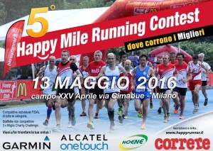 volantino happy runners contest 2016