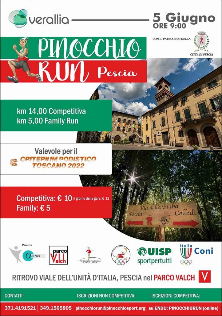 Pinocchio Run Pescia 2022