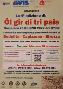 4^ Edizione di Ol gir di tri pais