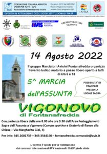 5^ Marcia dell'assunta