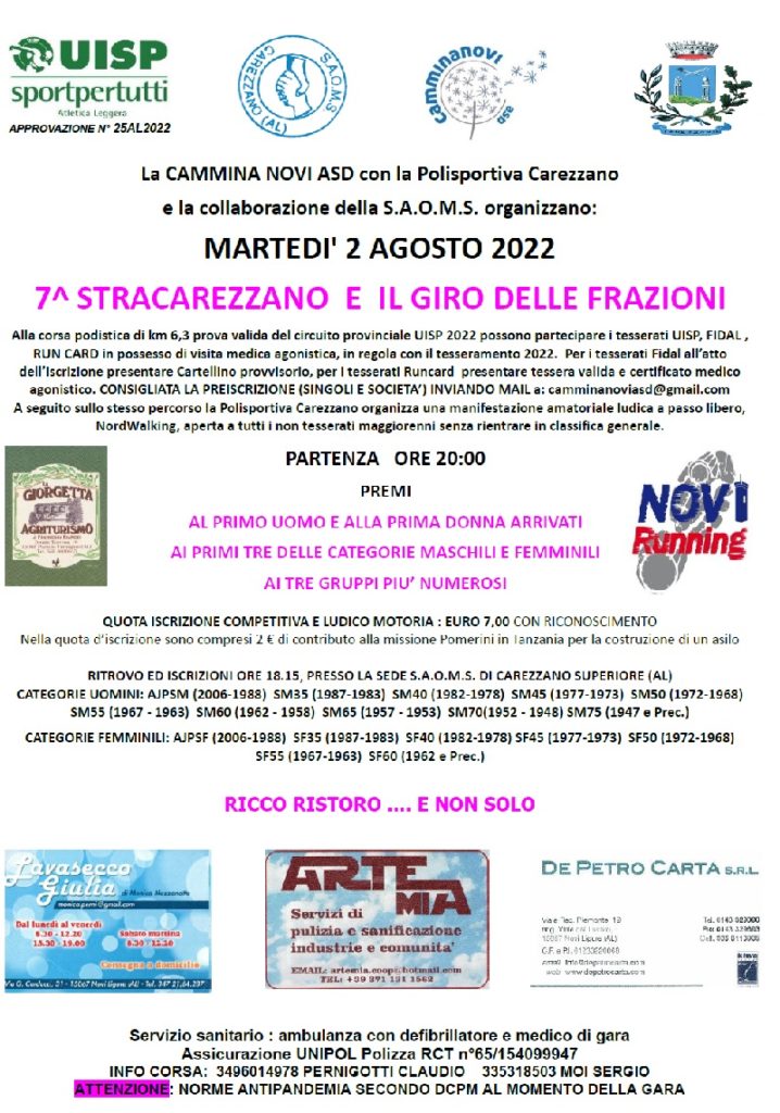 Stracarezzano 2022