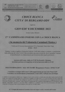 17^ Camminiamo insieme con la Croce Bianca