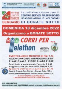 Corri per Telethon 2022 Bonate